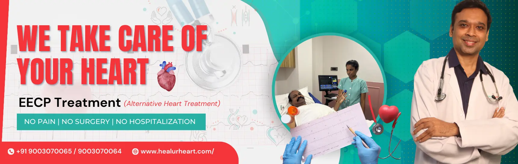 Enhanced External Counterpulsation (EECP) Treatment for Chest Pain and Heart Failure