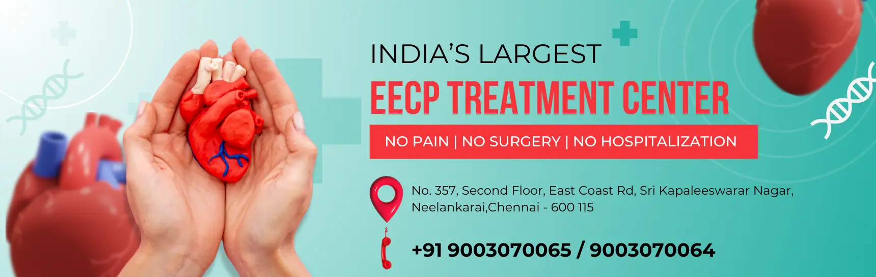 EECP Therapy for Heart Blockage, Angina, and Heart Attack Recovery in Chennai
