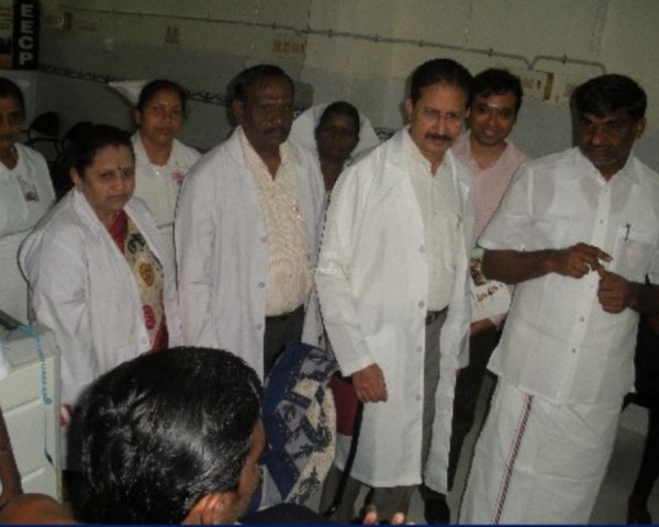 rajiv gandhi government medical college hospital started eecp