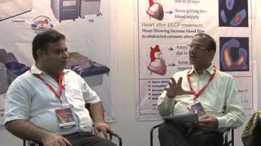 dr bansal on eecp in india