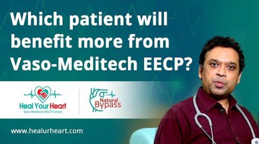 which patient will benefit more from vaso meditech eecp